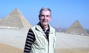 2009 Ägypten: Vor den Pyramiden von Giza